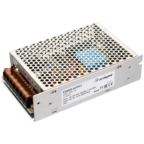 Блок питания Arlight ARS-200-12 (12V, 16.7A, 200W)
