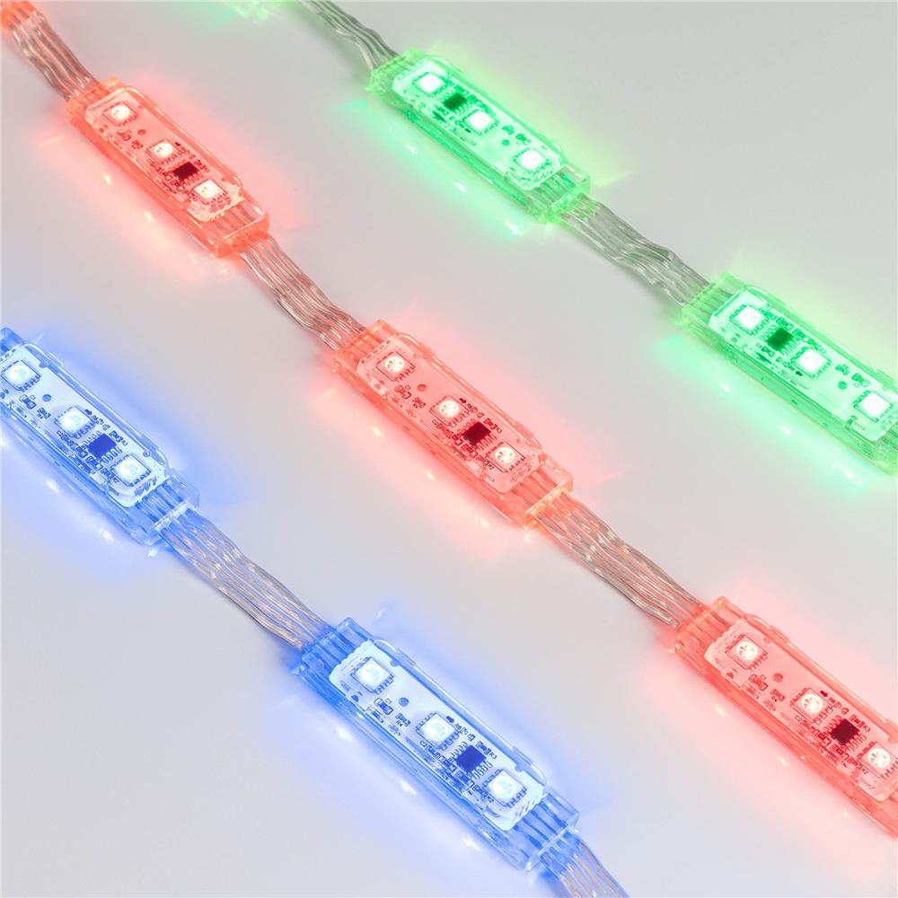 Модуль управляемый Arlight DMX-B3 12V RGB (0.72W, IP68, 140 deg)
