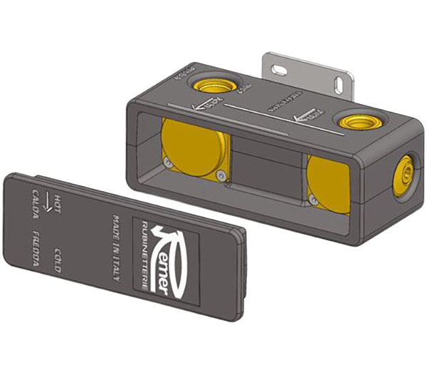 Монтажная коробка для встраиваемых смесителей на раковину (для …15KB) Remer RRBOX15