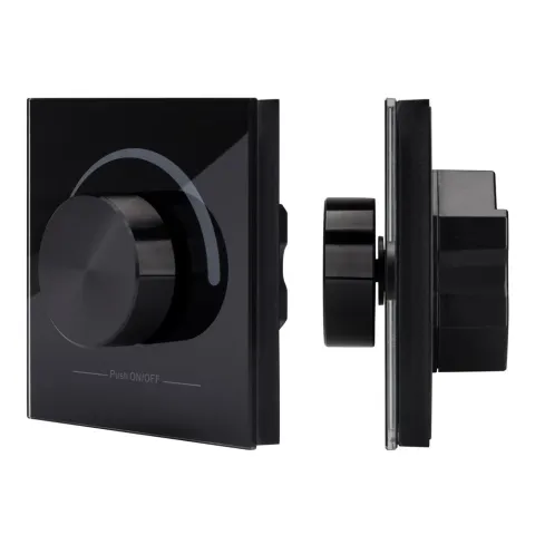 Панель Arlight Rotary SR-2836R-RF-IN Black (3V, DIM)