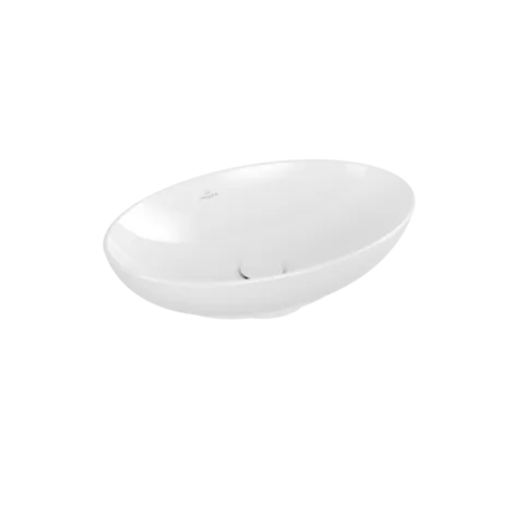 Раковина накладная Villeroy & Boch Loop&Friends 56 x 38 см, альпийский белый