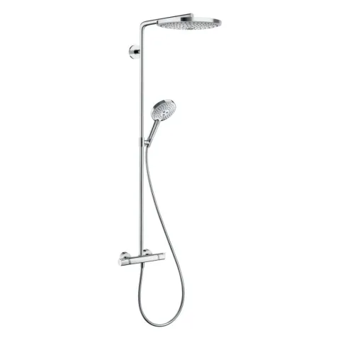 Душевая система Hansgrohe Raindance Select S S300 2jet Showerpipe с термостатом, хром