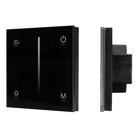 Панель Arlight SMART-P35-DIM-IN Black (230V, 0-10V, Sens, 2.4G)