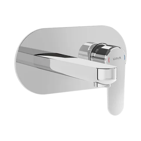 Встраиваемый смеситель для раковины VitrA Root Round, хром