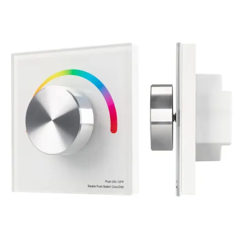 Панель Arlight SMART-P5-RGB-G-IN White (3V, Rotary, 2.4G)