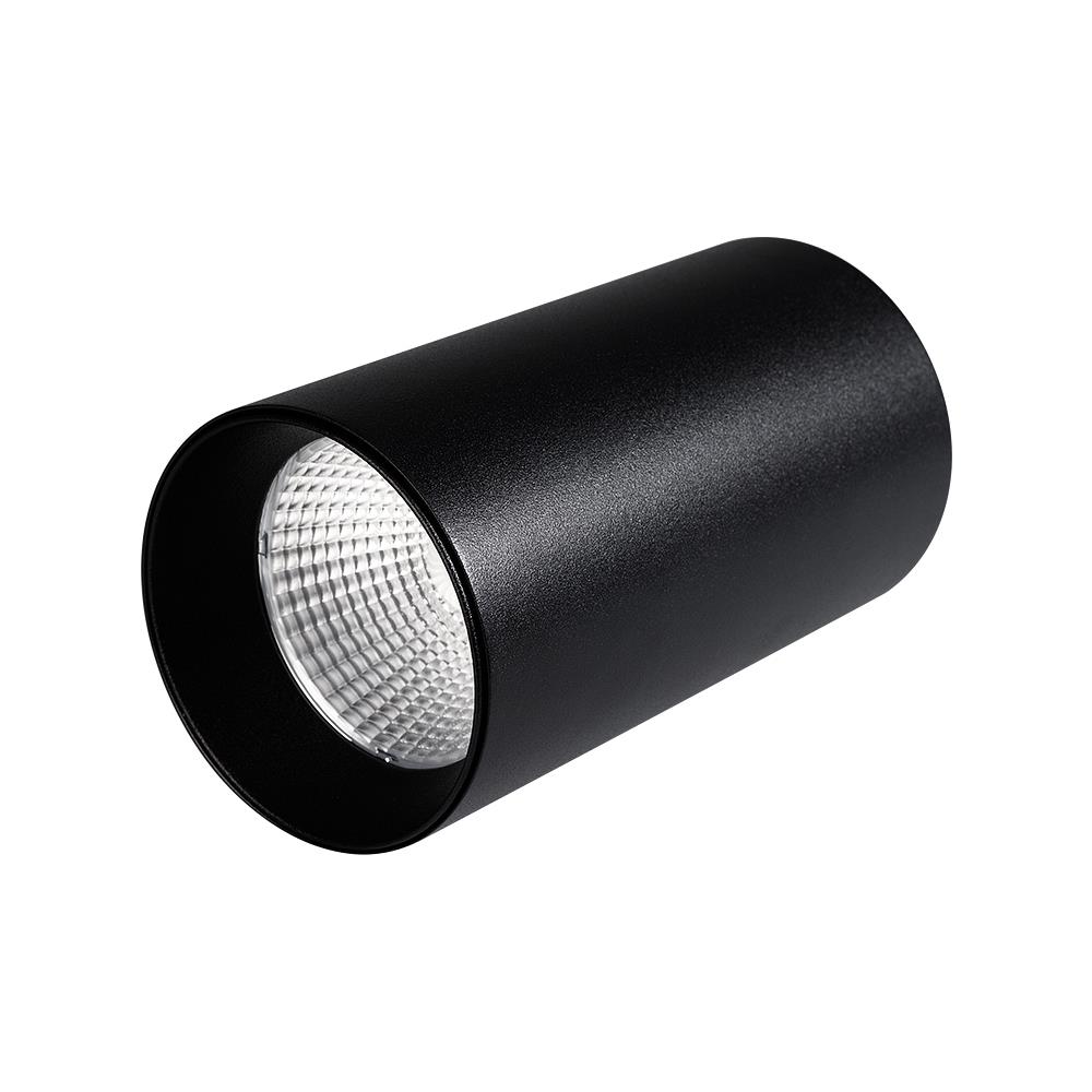 Светильник накладной Arlight SP-POLO-R85-1-15W Day White 40deg (Black, Black Ring)