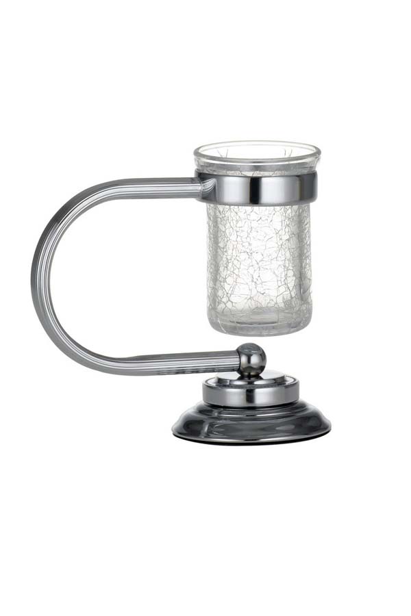 Стакан для зубных щеток Boheme Murano, хром