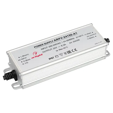 Блок питания Arlight ARPV-24150-A1 (24V, 6.25A, 150W)