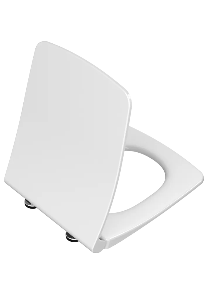 Сиденье для унитаза VitrA Metropole, квадратное белое дюропласт, с микролифтом