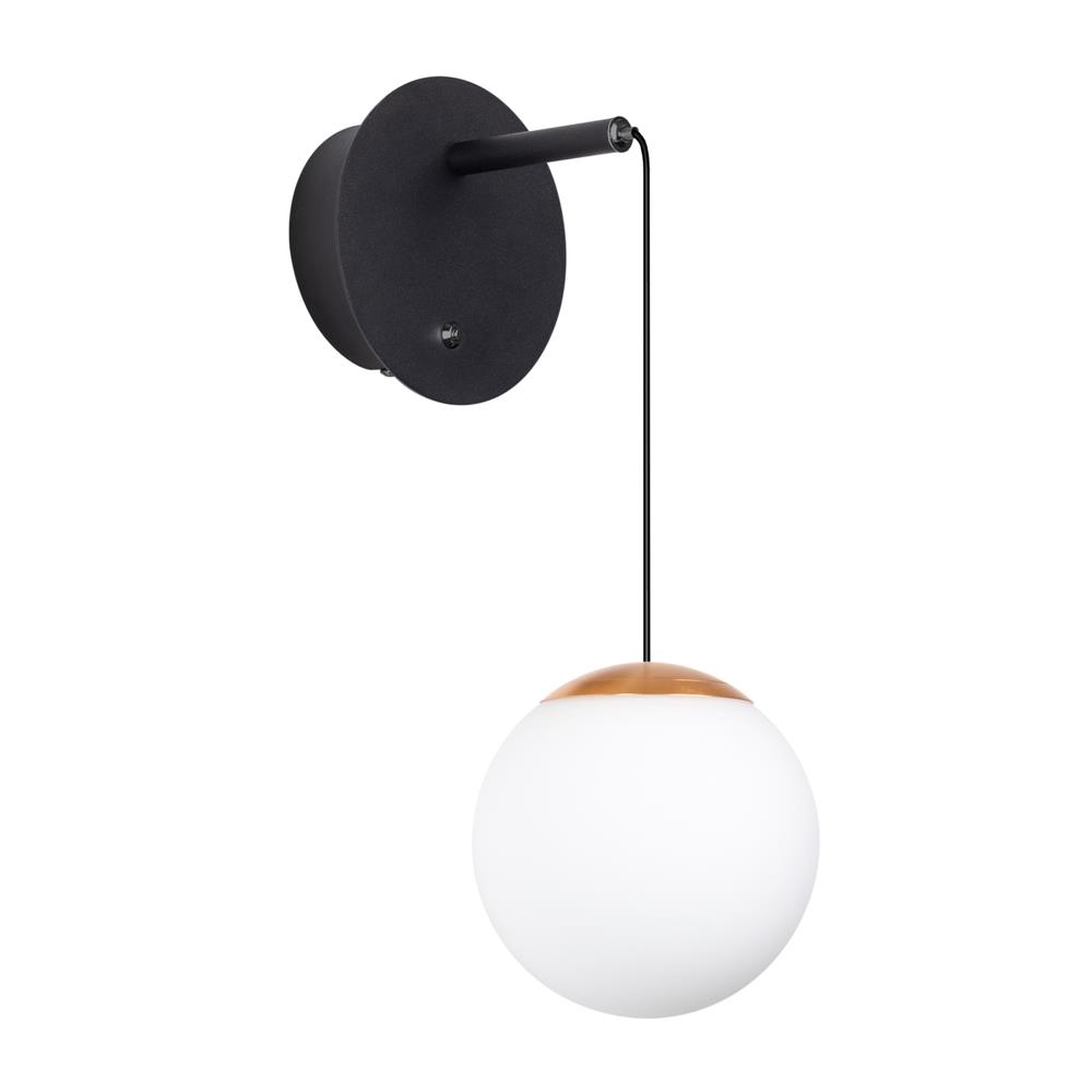 Светильник Arlight SP-BEADS-WALL-HANG-R130-6W Day4000 (BK-GD, 180 deg, 230V)