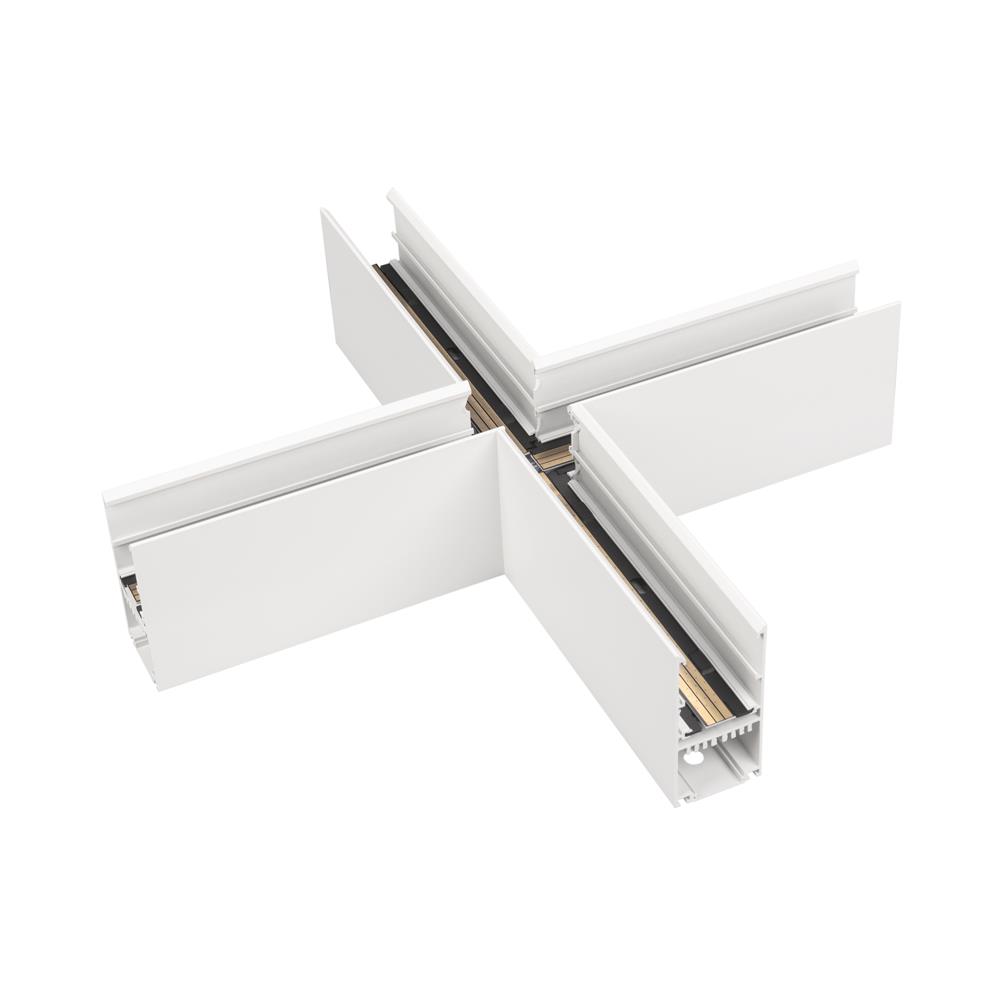 Коннектор крестовой Arlight MAG-CON-4592-X90 (WH)