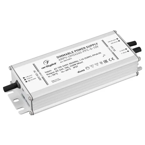 Блок питания Arlight ARPV-UH24240-PFC-0-10V (24V, 10.0A, 240W)