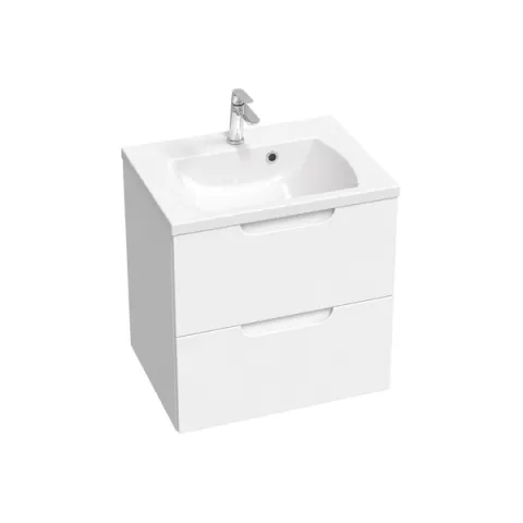 Тумба под умывальник RAVAK SD Classic 800 II, белый/белый