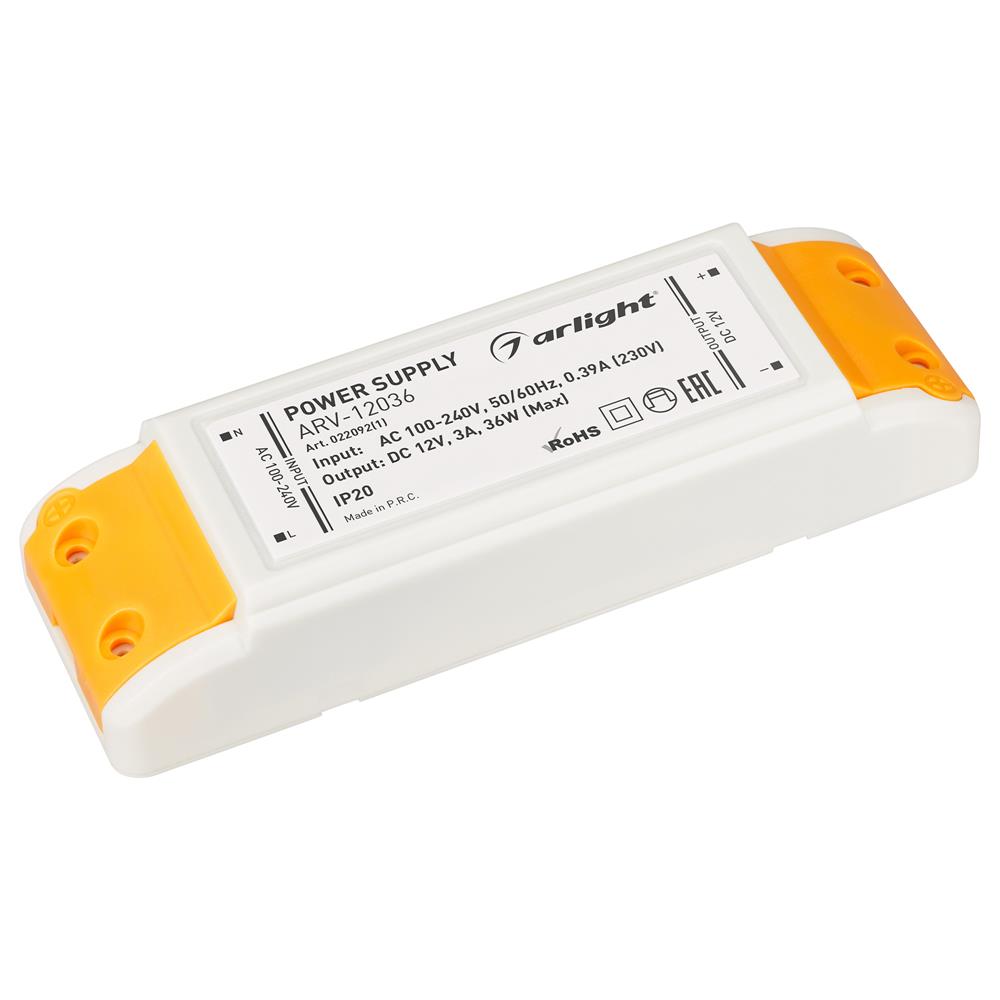 Блок питания Arlight ARV-12036 (12V, 3A, 36W)
