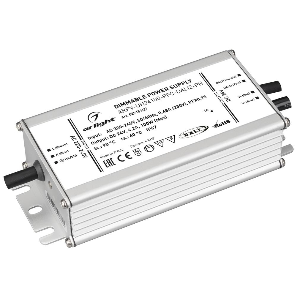 Блок питания Arlight ARPV-UH24100-PFC-DALI2-PH (24V, 4.2A, 100W)