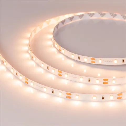 Светодиодная лента Arlight RT-A60-8mm 12V Warm2700 CRI98 (4.8 W/m, IP20, 2835, 5m)