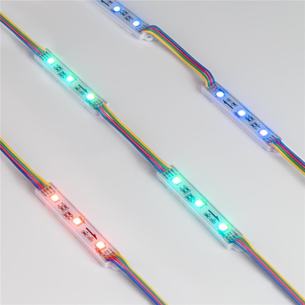 Модуль управляемый Arlight SPI-B3 12V RGB-RAM (0.6W, IP66, 120 deg)