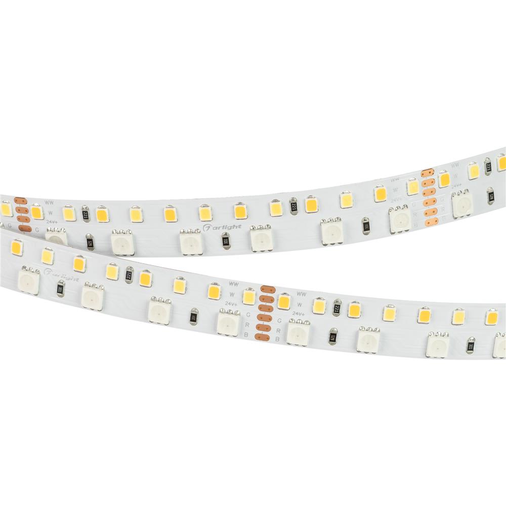 Светодиодная лента Arlight RT-BA180-15mm 24V RGBW-MIX (28.8 W/m, IP20, 5060/2835, 5m)