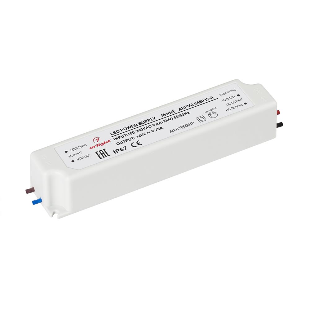 Блок питания Arlight ARPV-LV48035-A (48V, 0.8A, 36W)
