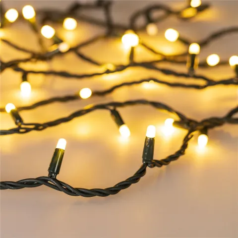 Светодиодная гирлянда Ardecoled ARD-STRING-PRO-1000-GREEN-100LED-MILK-PULSE Warm (230V, 7W)