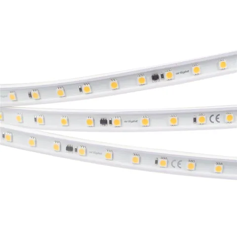 Светодиодная лента герметичная Arlight ARL-PV-B54-15.5mm 230V Day4000 (8 W/m, IP65, 5060, 10m)
