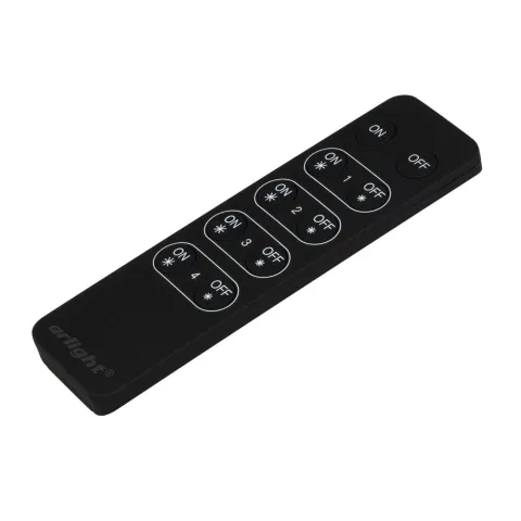 Пульт Arlight SR-2833K4 Black (диммер 4 зоны)