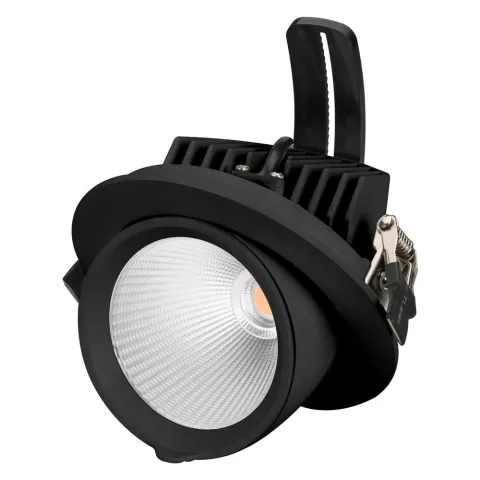 Светильник Arlight LTD-EXPLORER-R130-20W Warm3000 (BK, 38 deg, 230V)