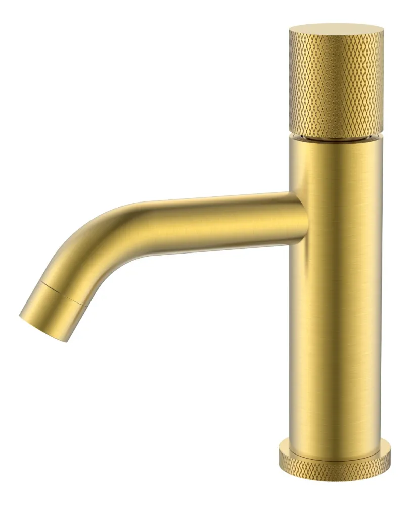 Смеситель для раковины Boheme Stick, золото матовое