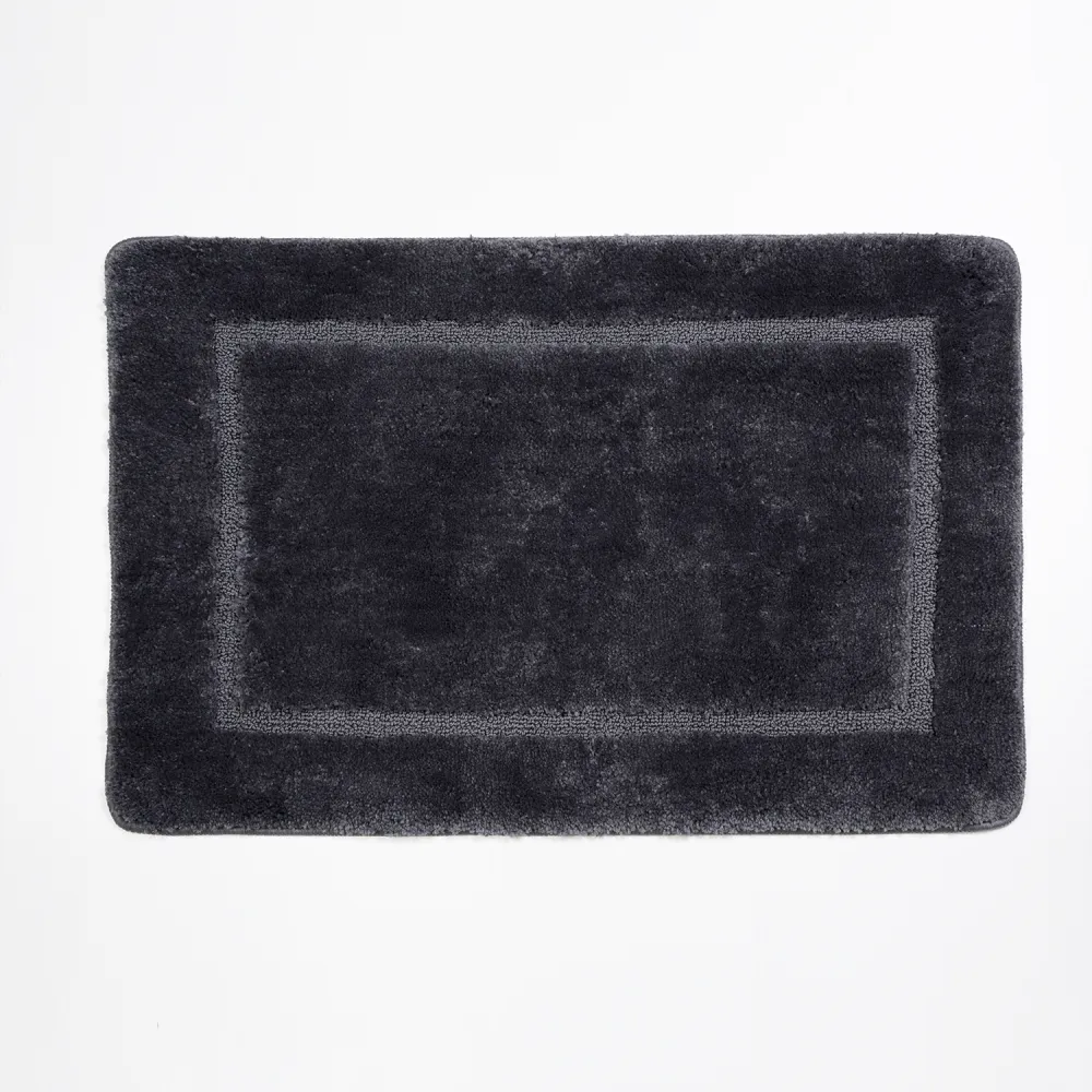 Коврик для ванной комнаты WasserKRAFT Lopau BM-6012 Charcoal Gray
