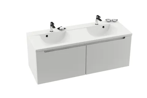 Тумба под умывальник RAVAK SD-1300 Classic, белый/белый