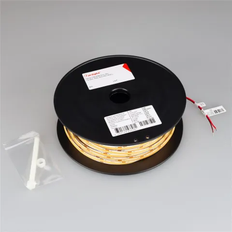 Светодиодная лента Arlight COB-X480-8mm 48V Warm2700 (10 W/m, IP20, 50m PRO REEL)