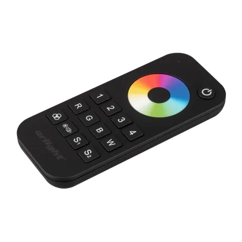 Пульт Arlight SMART-R26-RGBW Black (4 зоны, 2.4G)