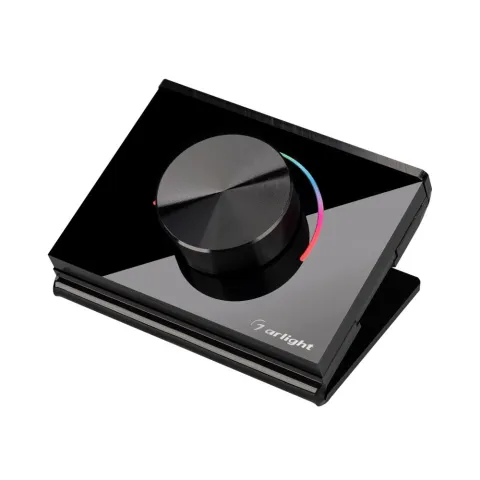 Панель Arlight Rotary SMART-P100-RGB Black (3V, 2.4G)