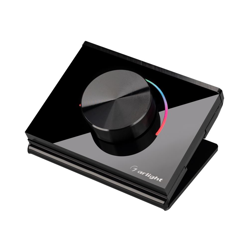 Панель Arlight Rotary SMART-P100-RGB Black (3V, 2.4G)