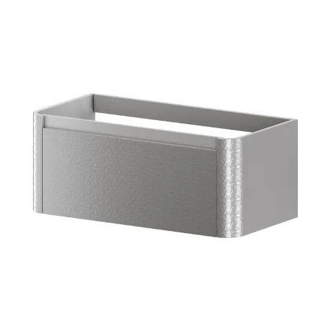Тумба без раковины ArmadiArt VOI 100CM STONEFINISH LUNA
