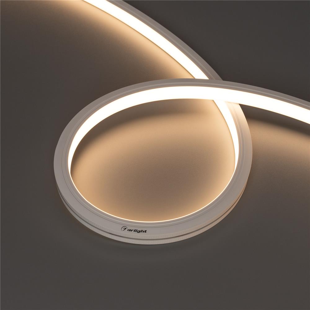Светодиодная лента герметичная Arlight MOONLIGHT-TOP-A140-13x12mm 24V Warm3000 (9.6 W/m, IP67, 2835, 5m)