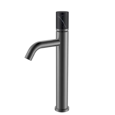 Смеситель для раковины Boheme Stick, чёрный матовый