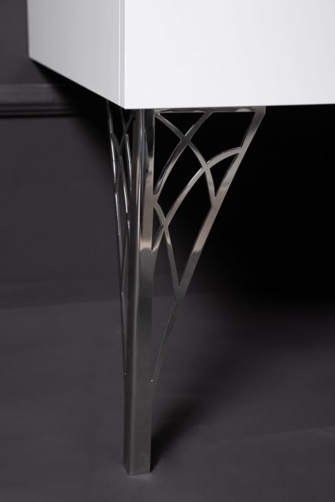 Ножки низкие ArmadiArt NeoArt Eifel, 1 пара, хром