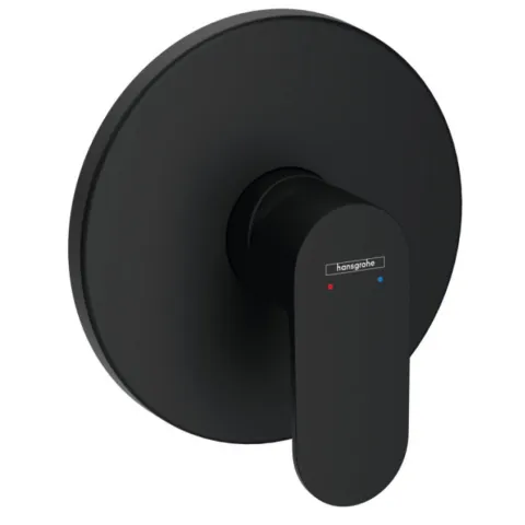 Смеситель для душа Hansgrohe Rebris S, скрытого монтажа, чёрный матовый
