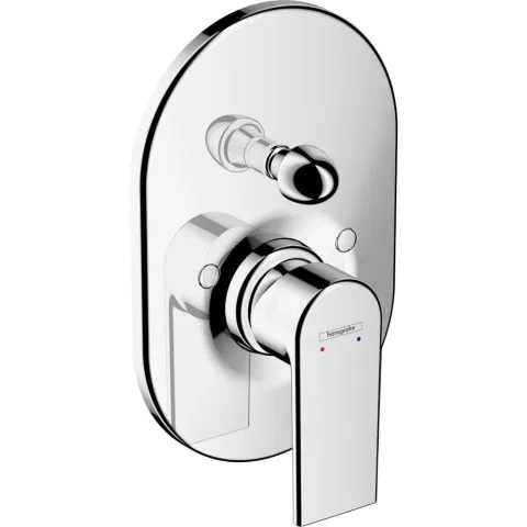 Смеситель для ванны однорычажный Hansgrohe Vernis Shape, хром