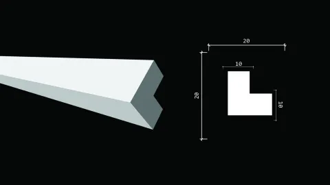 Уголок ДекорДизайн DD802