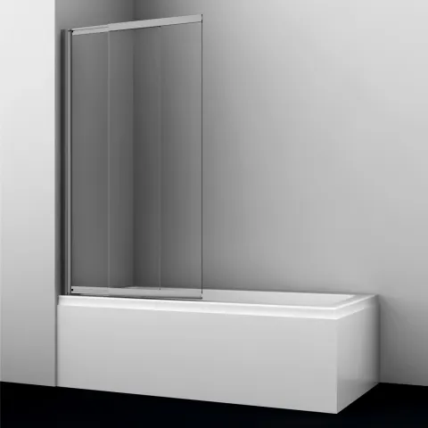 Стеклянная шторка WasserKRAFT Tauber 64S02-80 WS