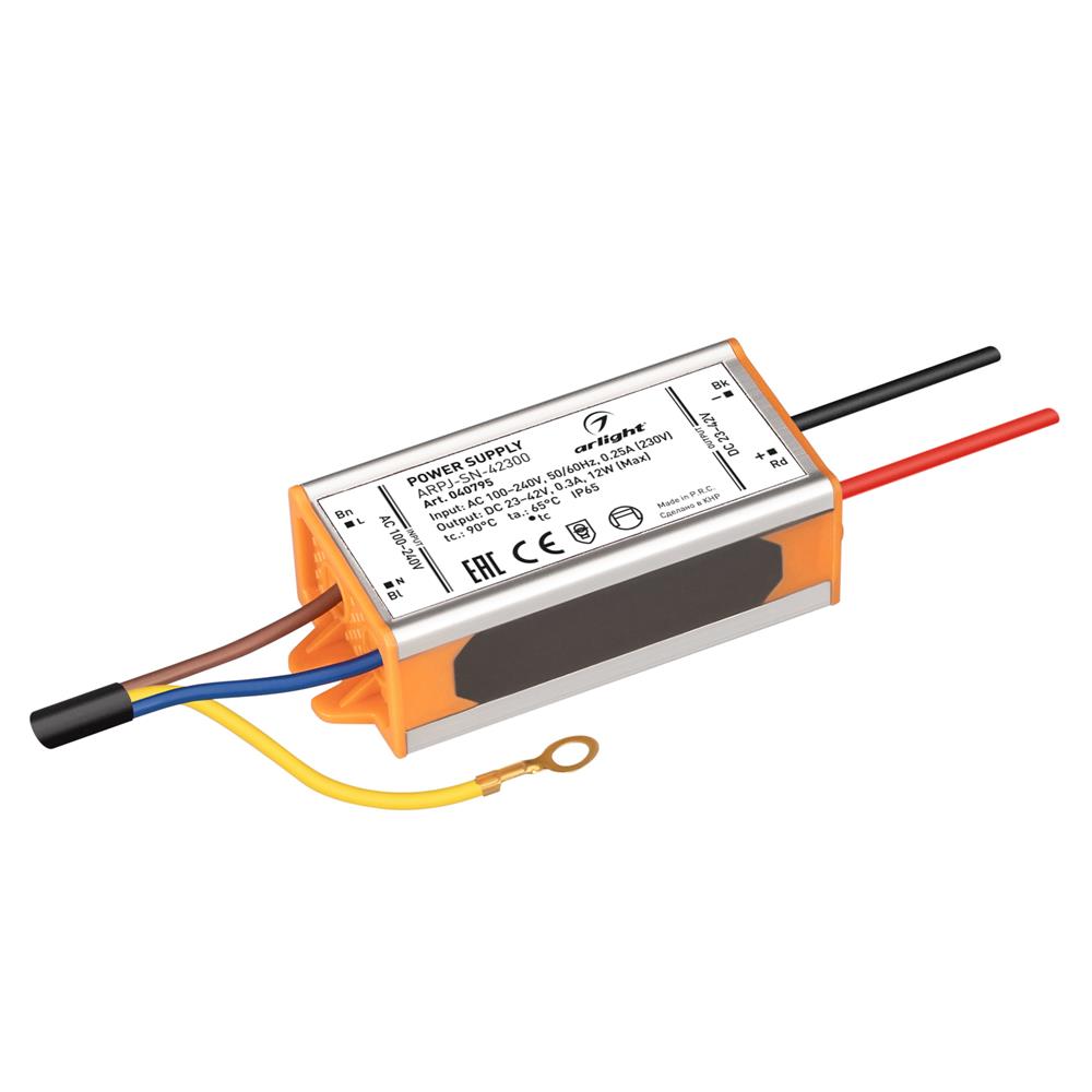 Блок питания Arlight ARPJ-SN-42300 (12W, 23-42V, 300mA)