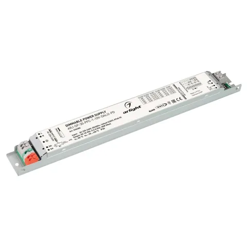 Блок питания Arlight ARJ-SP-30-PFC-1-10V-DALI2-PD (30W, 18-90V, 0.2-0.55A)