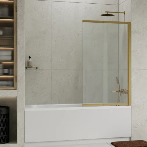 Стеклянная шторка WasserKRAFT Schunter 82S02-80WS