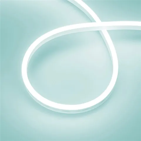 Светодиодная лента герметичная Arlight AURORA-PS-A120-12x6mm 24V Azure (10 W/m, IP65, 2835, 5m)