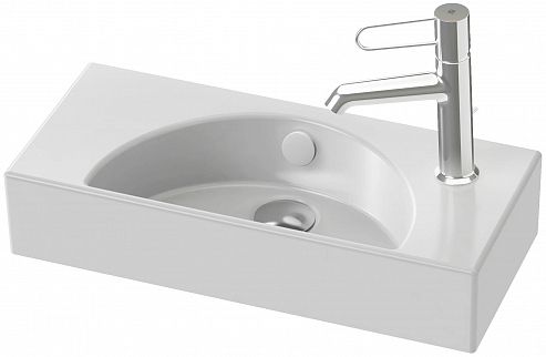 Мебельная раковина 50 см Jacob Delafon Odeon Rive Gauche, белый