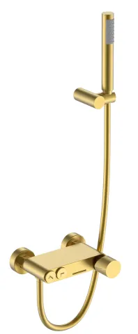 Смеситель для ванны Boheme Stick, золото матовое