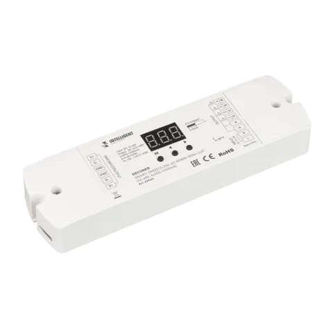 Декодер Arlight SMART-DMX512-204-62-RGBW-RDM-SUF (12-48V, 4x350-1200mA)