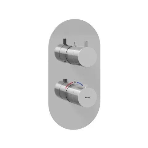 Смеситель скрытого монтажа RAVAK ES 067 (3 вывода) + нужен RB07C.50 (X070232), хром